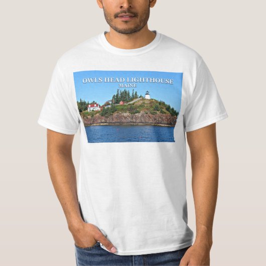 Eigenaar van de vuurtoren van Maine T-Shirt (Voorkant)