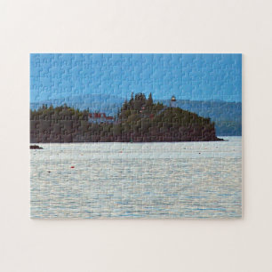 Eigenaar van de vuurtoren van Penobscot Bay Maine Legpuzzel