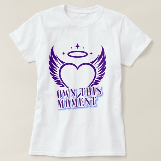 Eigenaar van dit moment | phozos | frase t-shirt (Design voorkant)