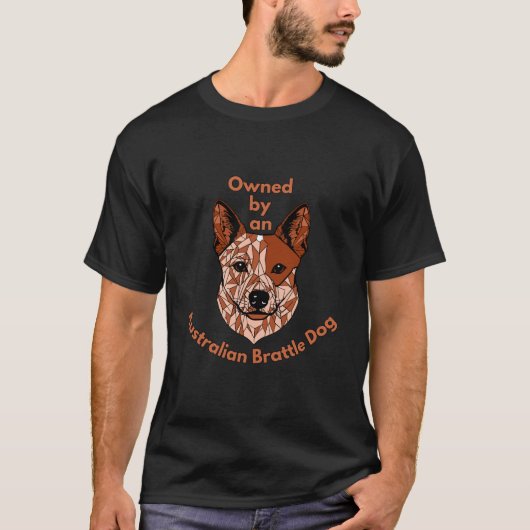 Eigenaar van een Brattle Dog (Red) T-shirt (Voorkant)