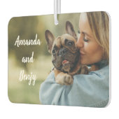 Eigenaar van een kotterhond gepersonaliseerd luchtverfrisser (Links)