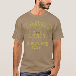Eigenaar van een verwende Devon Rex kat T-shirt