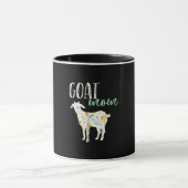 Eigenaar van geit-mam Floral Pet Goat Mok (Midden)