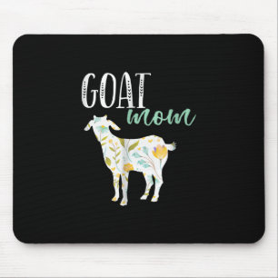Eigenaar van geit-mam Floral Pet Goat Muismat