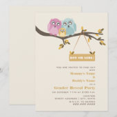 Eigenaar van Herfst Gender Reopenbaart partijuitno Kaart (Voorkant / Achterkant)