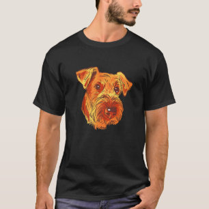 Eigenaar van het Britse hondenras Airedale Terrier T-shirt