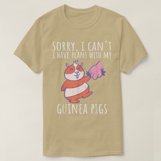 Eigenaar van het Gezegde Guinee Pig 545 T-shirt (Design voorkant)