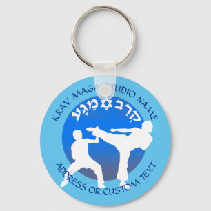 Eigenaar van het Israëlische Krav Maga Combat Sys Sleutelhanger