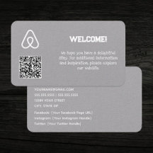 EIGENAAR VAN HET ONROEREND GOED Airbnb Custom QR