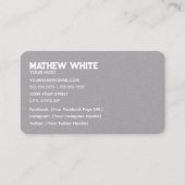 EIGENAAR VAN HET ONROEREND GOED Airbnb Custom QR Visitekaartje (Achterkant)