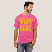 Eigenaar van het park t-shirt (Voorkant volledig)