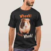 Eigenaar van het varkensgezelschap Cute Wheek Whee T-shirt (Voorkant)