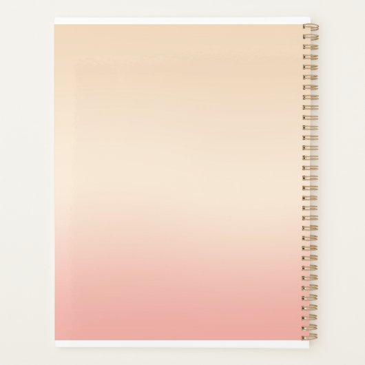 Eigenaar van kleine bedrijven planner (Achterkant)