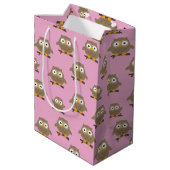 Eigenaar van middelgrote Gift Bag Medium Cadeauzakje (Achterkant Gekanteld)