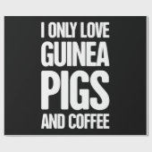 Eigenaar van Pet Guinee Pig Guinee Cadeaupapier (Vlak)