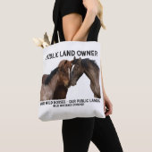Eigenaar van publieke grond tote bag (Dichtbij)