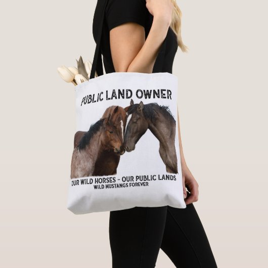 Eigenaar van publieke grond tote bag (Dichtbij)