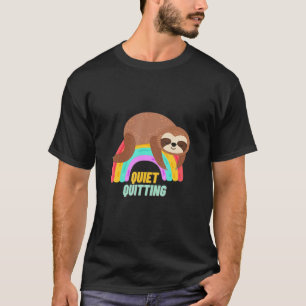 Eigenaar van Quiet Quitend Sloth Animal Pet T-shirt