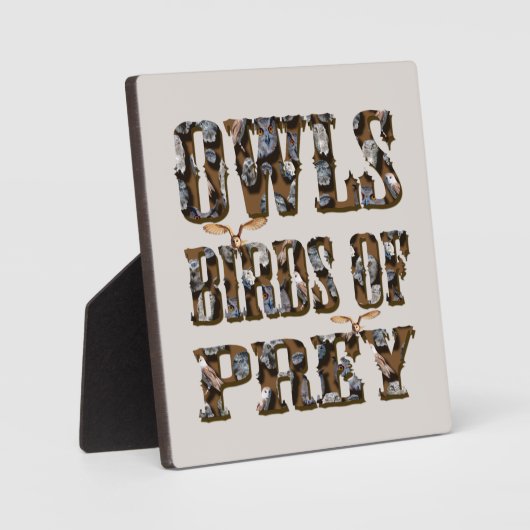 eigenaar van roofvogels; fotoplaat (Voorkant)