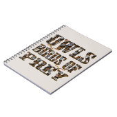 eigenaar van roofvogels; notitieboek (Linkerzijde)