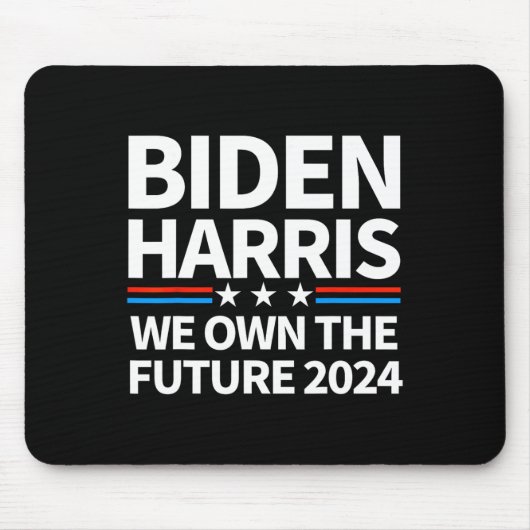 Eigenaar van The Future Biden Harris 2024 Patrioti Muismat (Voorkant)