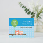 Eigenaar Verplaatsingskaart Aankondiging (Staand voorkant)