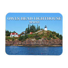 Eigenaar: vuurtoren, Maine Photo Magnet Magneet