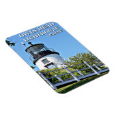 Eigenaar: vuurtoren, Maine Photo Magnet Magneet (Rechterzijde)