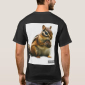 eigenaardig chipmunk t-shirt (Achterkant)