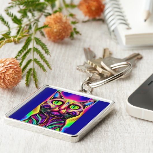 eigenaardige sleutelhanger (Zijkant)