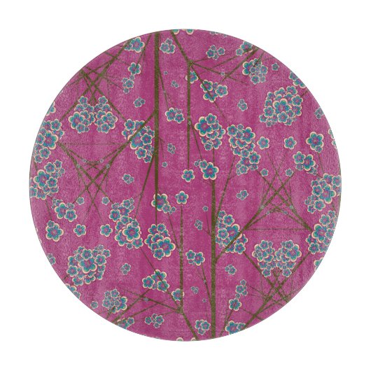 eigenaardige takken Boysenberry glas snijplanken (Voorkant)