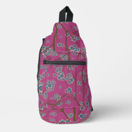 eigenaardige takken boysenberry sling bag