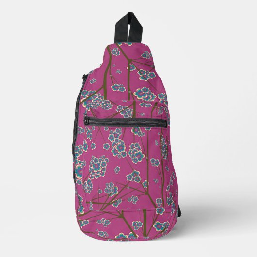 eigenaardige takken boysenberry sling bag (Voorkant)