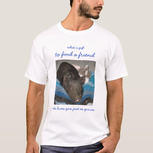 eigenaardige vriendschap t-shirt (Voorkant)
