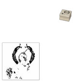 Eigenaardigheden Eenhoorn Rubber Stamp Rubberstempel (Gestempeld)