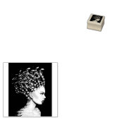 Eigenaardigheden Medusa de koningin Rubber Stamp Rubberstempel (Gestempeld)