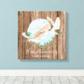 Eigenaars gepersonaliseerd canvas afdruk (Insitu (Houten vloer))