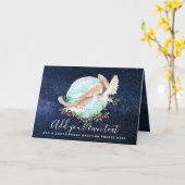 Eigenaars gepersonaliseerd kaart (Gele Bloem)