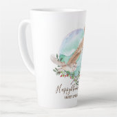 Eigenaars gepersonaliseerd latte mok (Linkerhoek)