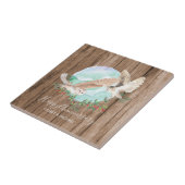 Eigenaars gepersonaliseerd tegeltje (Zijkant)