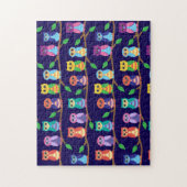 Eigenaars in de boom legpuzzel (Verticaal)