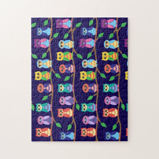 Eigenaars in de boom legpuzzel (Verticaal)