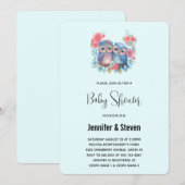 Eigenaars in de Zitting van de Liefde op een Baby  Kaart (Voorkant / Achterkant)