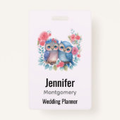 Eigenaars in de Zitting van de Liefde op een Tak v Badge (Voorkant)