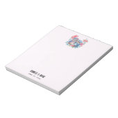 Eigenaars in de Zitting van de Liefde op een Tak v Notitieblok (Linkerzijde)