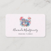 Eigenaars in de Zitting van de Liefde op een Tak v Visitekaartje (Voorkant)