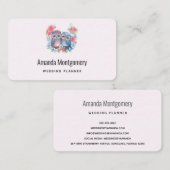 Eigenaars in de Zitting van de Liefde op een Tak v Visitekaartje (Voorkant / Achterkant)