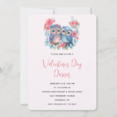 Eigenaars in de Zitting van de Liefde op een Valen Kaart (Voorkant)