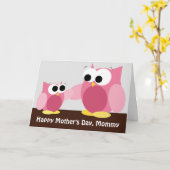 Eigenaars van mammie en dochter - Moederdag Kaart (Gele Bloem)
