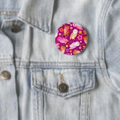 Eigenaars van Peace & Love Ronde Button 5,7 Cm (In situ)